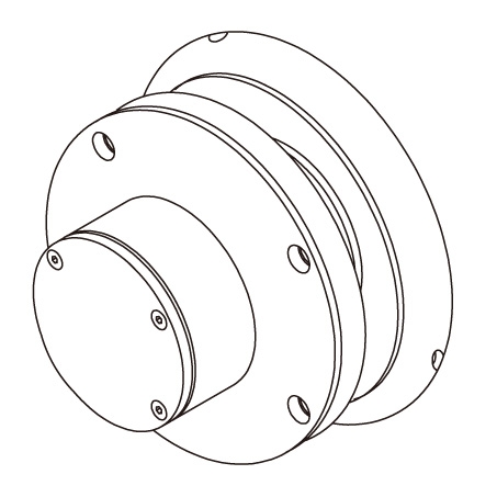 Foot Mount Sliding Safety Chuck With Shaft End Shaft Position Fixed