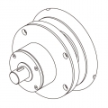 Foot Mouni Sliding Safety Chuck With ShaflL End